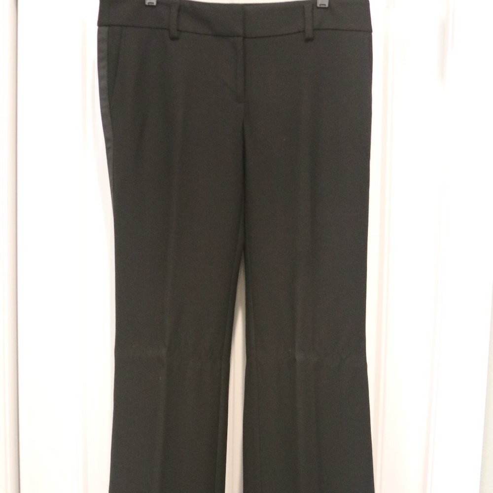 Ann Taylor LOFT Black Dress Pants w/ Side Detail